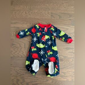 Baby Boy's Disney/Pixar Toy Story Christmas Footed Pajamas sleeper 12 months